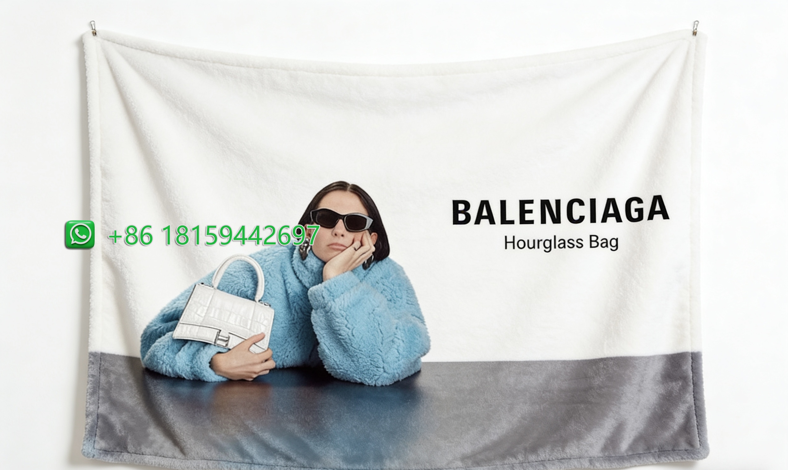 Balenciaga Throw Blankets
